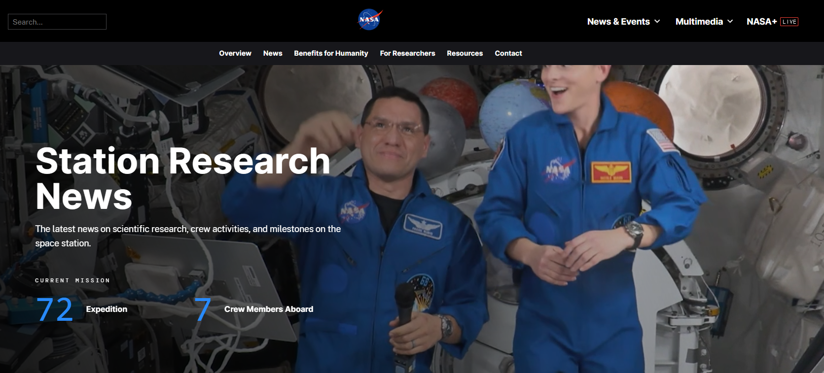 국제우주정거장(ISS) 이미지