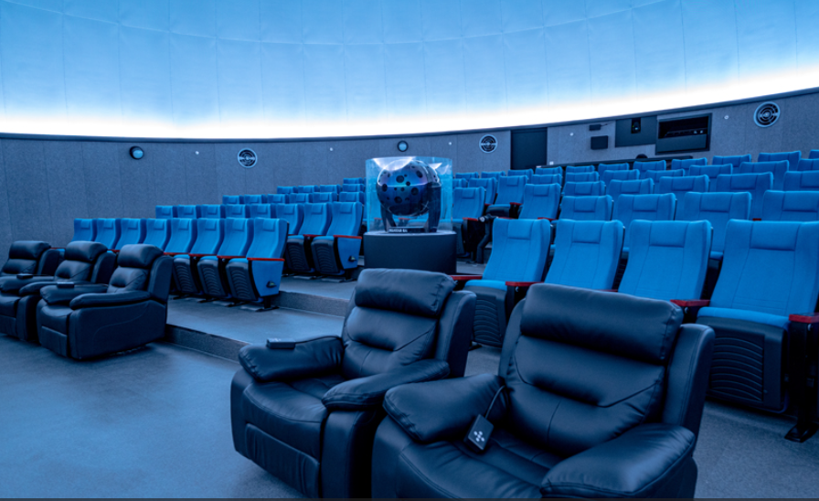 밀양아리랑우주천문대 천체투영실 이미지