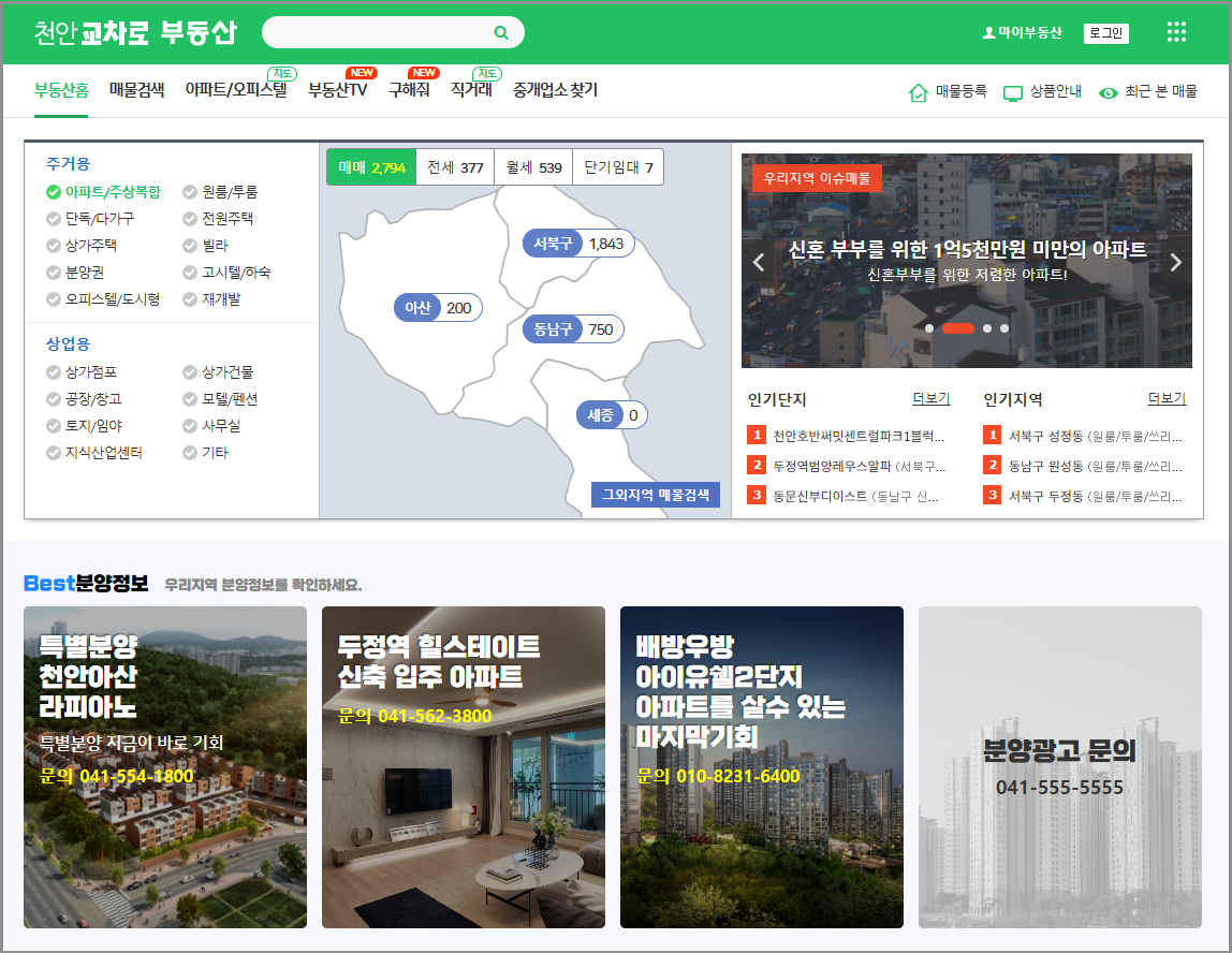 천안교차로 구인구직 부동산 신문 그대로보기 200% 활용법