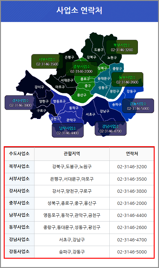 서울 수도요금 고객센터 전화번호 및 조회·납부·감면 혜택 안내