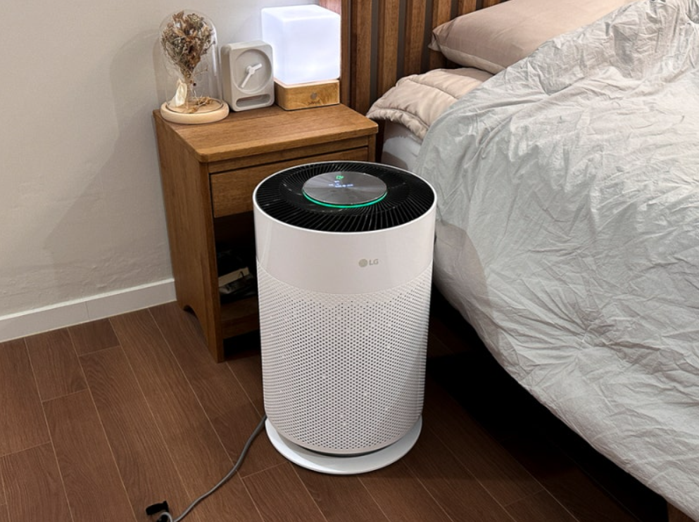 LG 퓨리케어 360 공기청정기 AS153HWWC 필터 무빙휠 안내