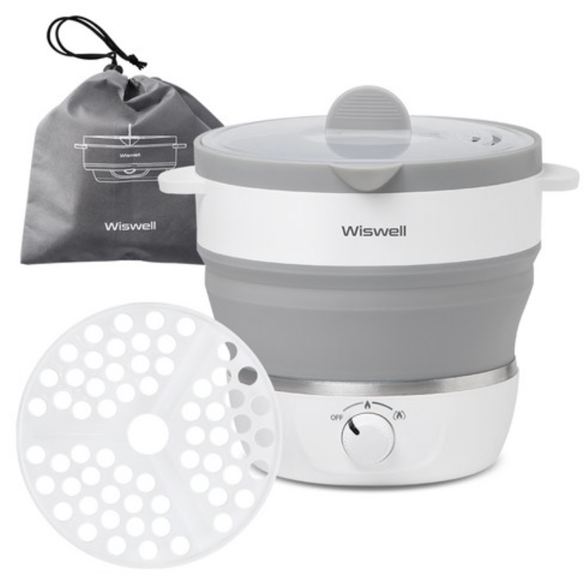 위즈웰 접이식 전기포트